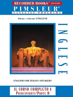 cover image of English for Italian Speakers IA